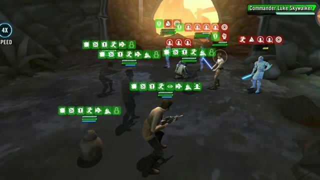 SWGOH Resistance w/ BB-8 GW node 11 смотреть онлайн