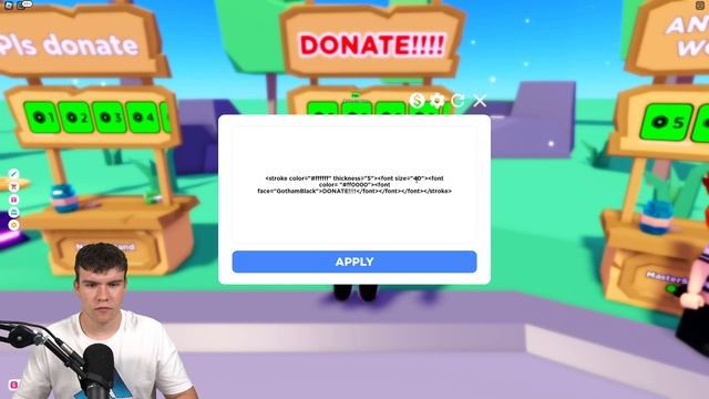 *EASY* How To CHANGE TEXT COLOR In PLS DONATE! Roblox (CUSTOM TEXT & FONT) Roblox смотреть онлайн