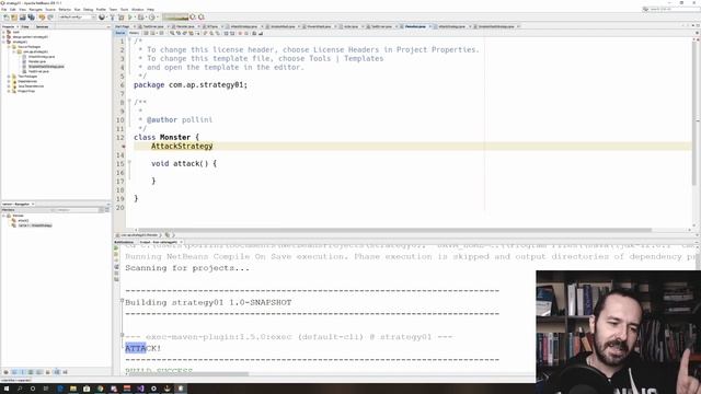 DESIGN PATTERN IN JAVA: IL PATTERN STRATEGY [ITALIANO] смотреть онлайн