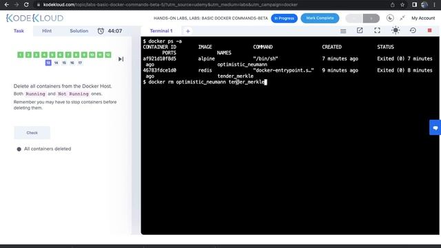 Docker basic command with example Hindi -Lab part1 смотреть онлайн