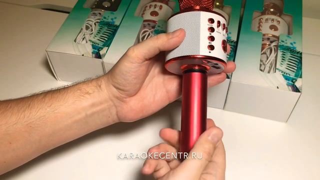 Видео обзор караоке микрофонов Wster ws858 и Magic Voice. В два раза громче, с USB и SD картой! смотреть онлайн