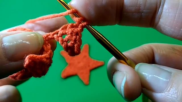 Как связать звездочку крючком. Способ 2. смотреть онлайн