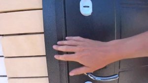 Установка входной металлической двери / монтаж на пластины