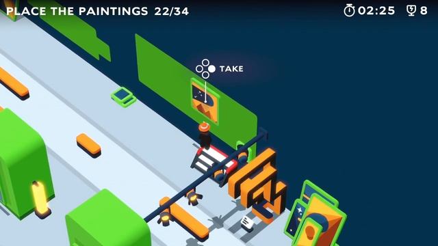 Good Job! Level 803 Art Gallery - All Items Walkthrough смотреть онлайн