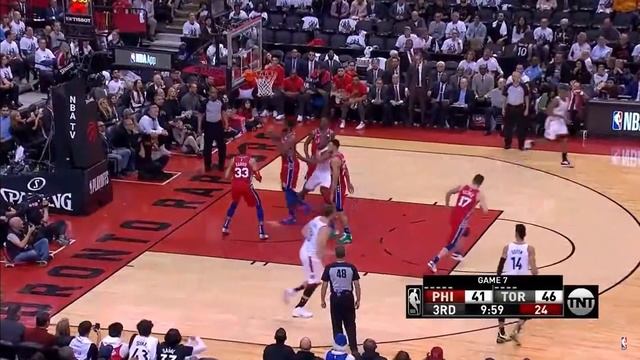 Kawhi hits Buzzer Beater in Game 7 | Classic Game смотреть онлайн