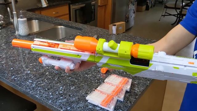Nerf Modulus Longstrike Unboxing And Assembly
