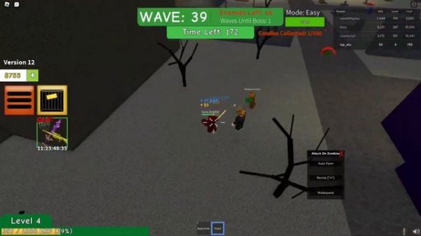 Roblox Zombie Attack Script | Kill All Zombies | MORE!