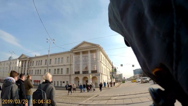 Екатеринбург весенний, Пл. 1905 г. - ул. 8 Марта. смотреть онлайн