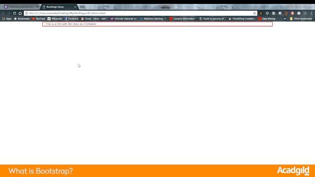 Bootstrap Tutorial for Beginners | What is Bootstrap | Web Development Tutorial for Beginners Part смотреть онлайн