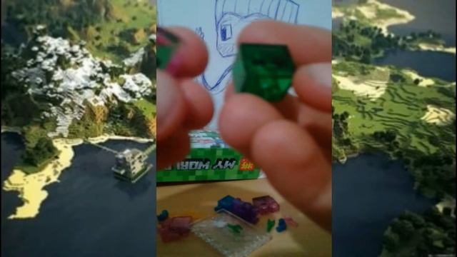 НАБОР My World ОТ КОМПАНИИ LELE | ОБЗОР НА НАБОР МАЙНКРАФТ ЛЕГО