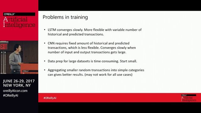 O'Reilly AI Conference NYC 2017 - Deep learning applied to consumer transactions by Eric Greene смотреть онлайн