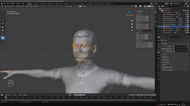 Chapter 4-1 Complex Human Meta-Rig P1 смотреть онлайн