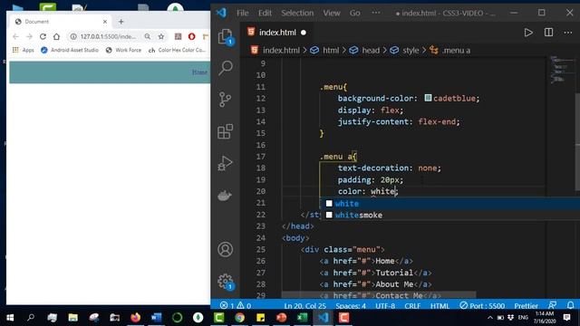 css full course bangla tutorial 44 : RWD | Responsive navigation menu смотреть онлайн
