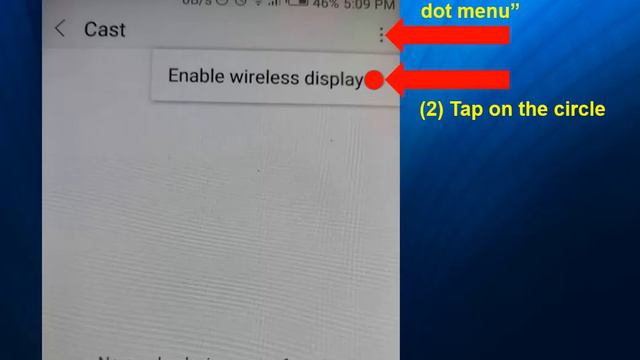 AnyCast No Nearby Device Found
