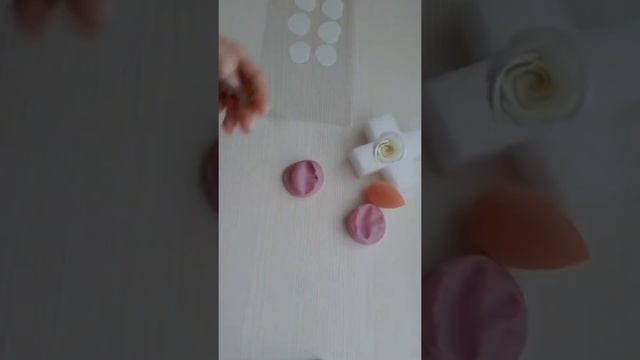 Лепка розы из полимерной глины (холодного фарфора) смотреть онлайн