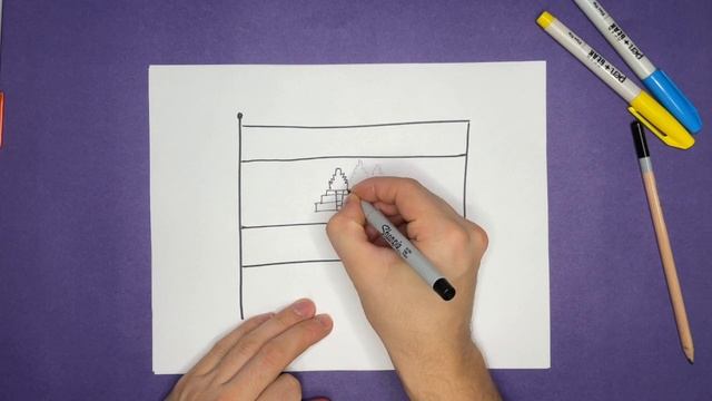 Как нарисовать флаг Камбоджи смотреть онлайн