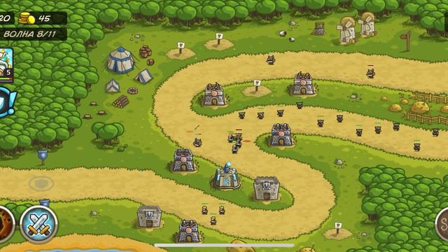 Kingdom Rush - Паграс - Ветеран - Прохождение - (Без комментариев) смотреть онлайн