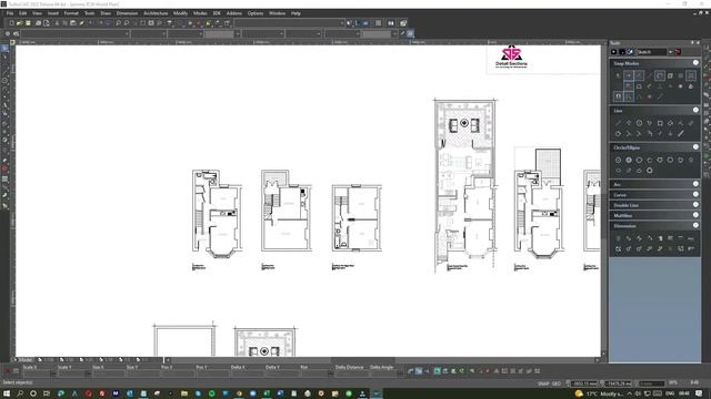 How To Draw Architect Extension Plans | AutoCAD + TurboCAD | House Extension CAD Design смотреть онлайн