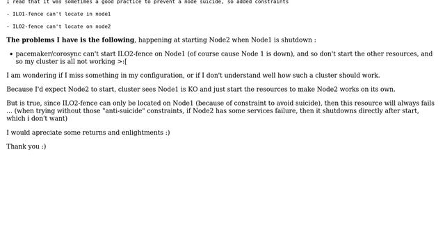 DevOps & SysAdmins: corosync/pacemaker/fencing - passive/active cluster with 2 nodes смотреть онлайн