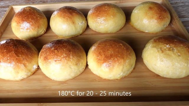 8 Sides Cream Buns.Soft and delicious смотреть онлайн