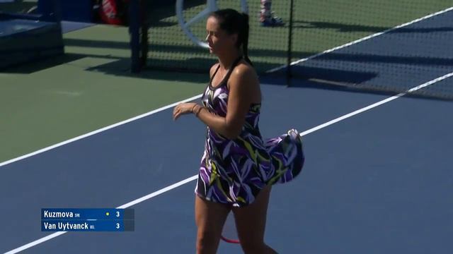 Viktória Kužmová vs. Alison Van Uytvanck- Game Highlights смотреть онлайн