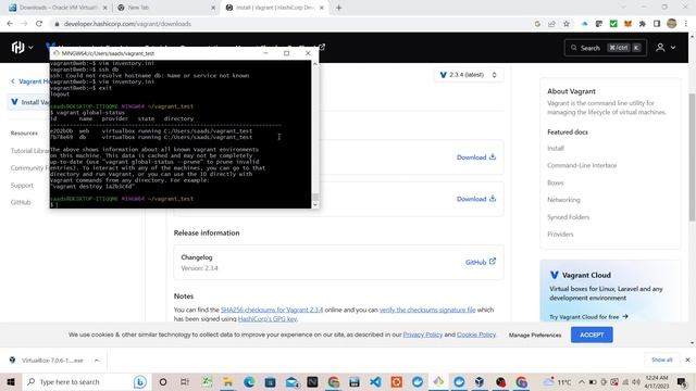 DEVOPS: Using Ansible for provisioning with Vagrant, Oracle VirtualBox, Git Bash on Windows - Part смотреть онлайн