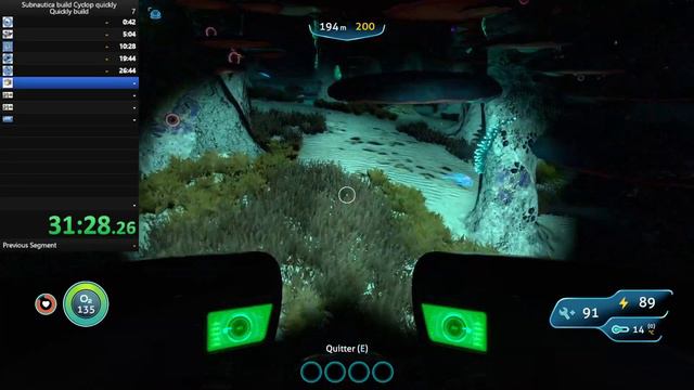 Subnautica speedrun : Build the Cyclop quickly : categorie Quickly Build смотреть онлайн