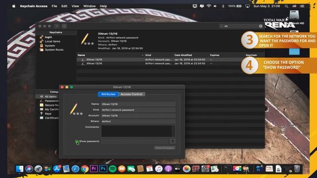 How To See Your WiFi Password on Mac OS || Craft How смотреть онлайн