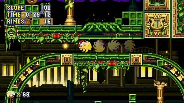 Sonic Mania Megadrive-Styled Zone Medley