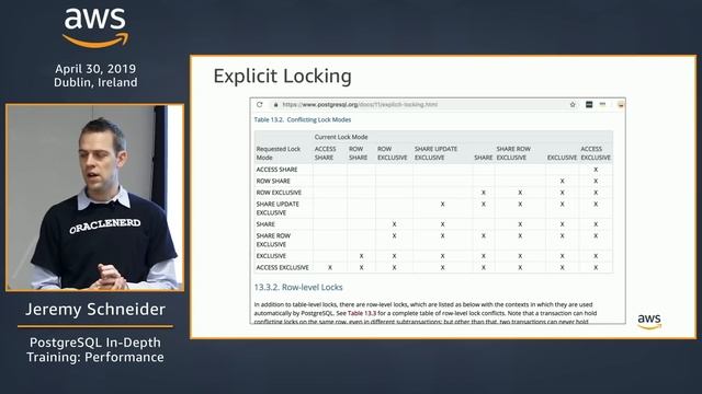 PostgreSQL In-Depth Training: Performance Part 1 смотреть онлайн