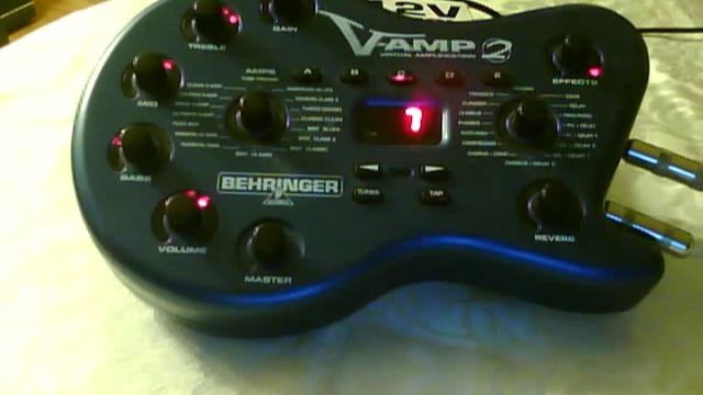 Behringer V-Amp 2 Multi Effects/VAmp line6 line 6 pod смотреть онлайн