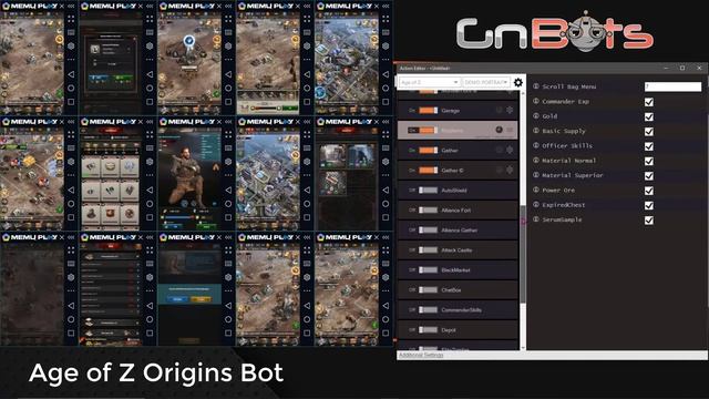 Age of Z Origins - The Best Bot Just Got Updated in 2023! смотреть онлайн