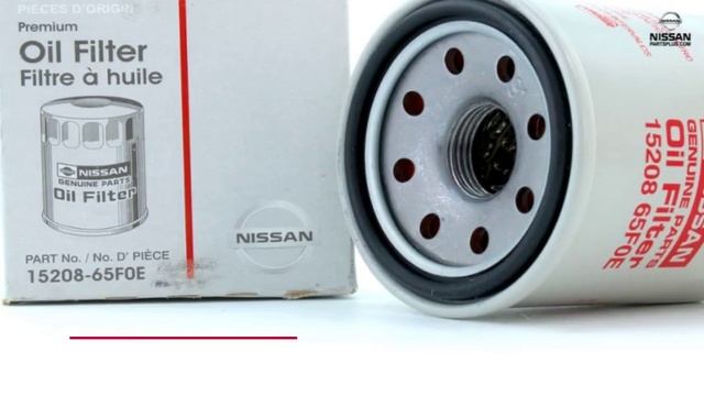 OEM Nissan Oil Filter 15208-65F0E