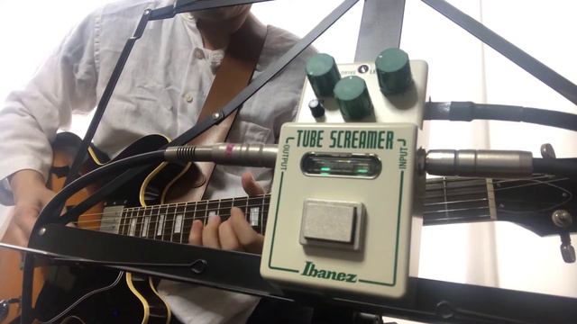 Sweet Little Angel/B.B.King Style | Ibanez NTS NU TUBESCREAMER(Drive 0) смотреть онлайн