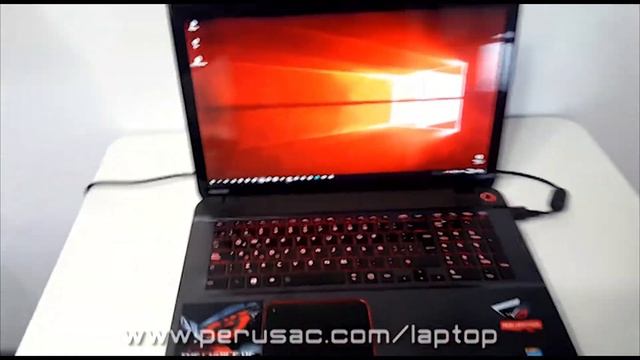Laptop Gamer Toshiba Qosmio X75-A Retroiluminado Rojo смотреть онлайн