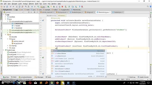 Firebase Real Time Database Part 04-Retrieve Value Run on Real Device смотреть онлайн