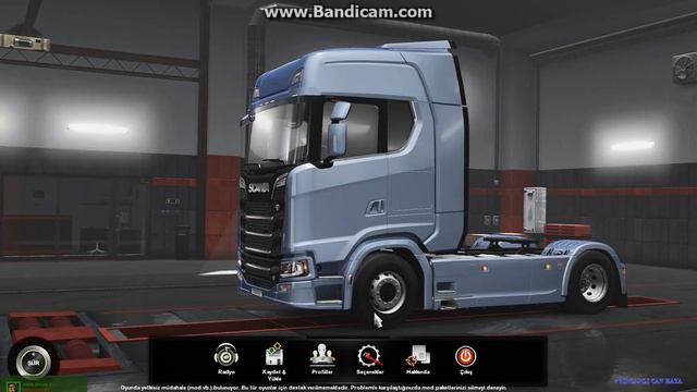 ETS 2 MERCEDES ACTROS GÖRÜNÜMLÜ SCANİA ÇEKİCİ NASIL YAPILIR? смотреть онлайн