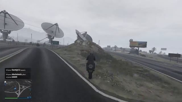 Трюк на мотоцикле в GTA V смотреть онлайн