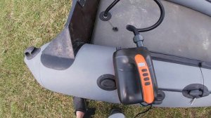 Электронасос для лодки пвх Stermay HT 782 с 2 ступенями накачки. Как складывать лодку пвх в сумку