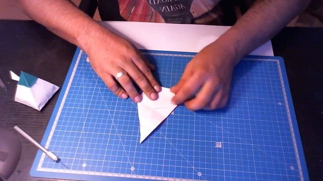 [Matt Origami] - Apprendre l'Origami 11 - Poule geometrique v2 (Roman Diaz) смотреть онлайн