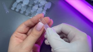 ВЫКЛАДНОЙ ФРЕНЧ НА ВЕРХНИЕ ФОРМЫ/ работа полигелем и гелем желе