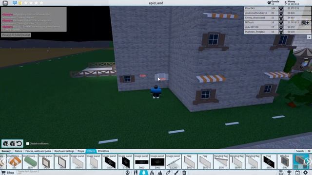 NEW PARK! // Theme Park Tycoon 2 SPEED BUILD // #1 // ROBLOX смотреть онлайн