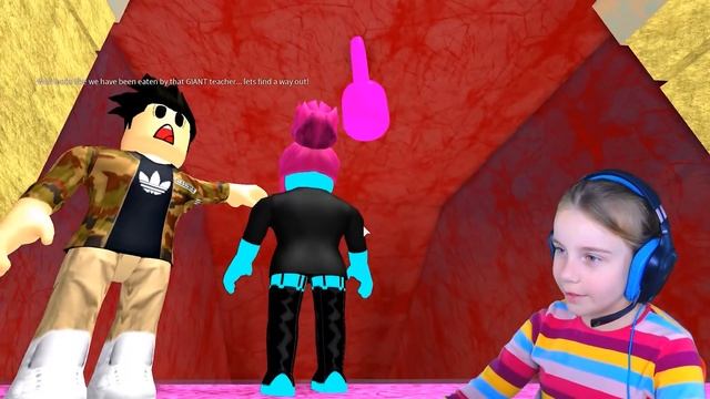 ПОБЕГ ИЗ ШКОЛЫ в Роблокс приключение мульт героя в школе Roblox смотреть онлайн