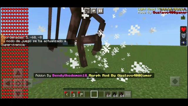 Light Head V3 Morph In Minecraft Pe смотреть онлайн