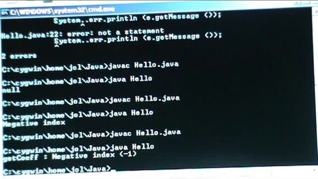 Cours 179 -- Les exceptions en Java смотреть онлайн