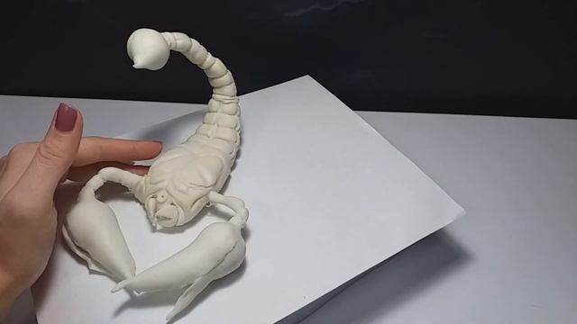 Как слепить скорпиона на торт // how to blind a scorpion on a cake смотреть онлайн