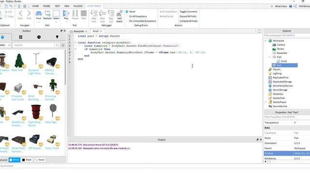 Roblox Studio Tutorial: How to Make a Teleportation Pad смотреть онлайн