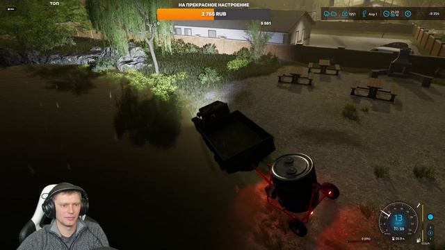 Farming Simulator 22 карта Kandelin 1951-1952 год. Работаем на своем поле, сажаем соевые бобы. смотреть онлайн