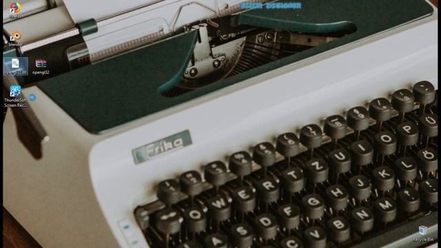 Run Blender 2.81 without Graphics card (Opengl 3.3 error fix ) смотреть онлайн