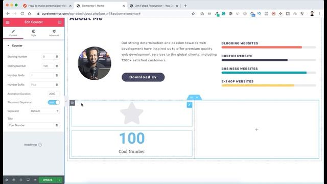 [Easy Steps] How to Make a Personal Portfolio / Resume Website 2022 | Wordpress Elementor Tutorial смотреть онлайн